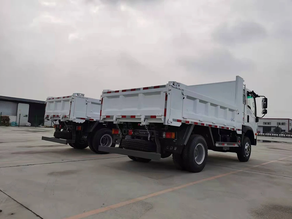 New Sinotruk 4x2 6 wheel 2 ton 5 ton Small Dump Truck
