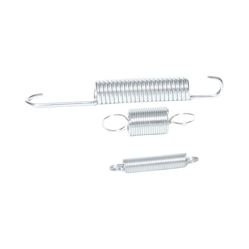 Оптовая продажа индивидуальная нержавеющая сталь одинарное двойное кольцо крюк телескопическая пружина сжатия удлинитель растягивающая от производителей