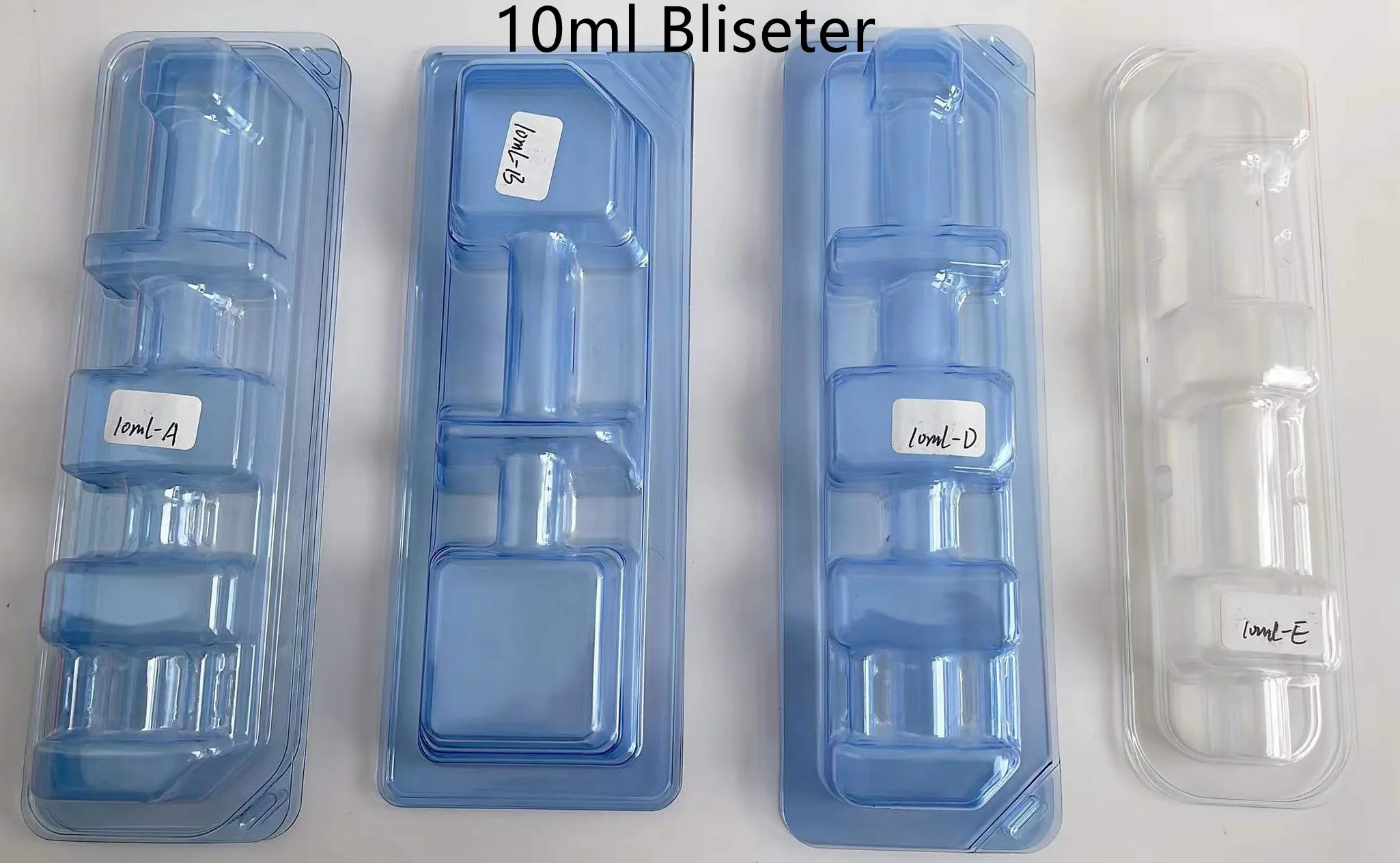 1ml 2ml 5ml 10ml Medical plastic blister