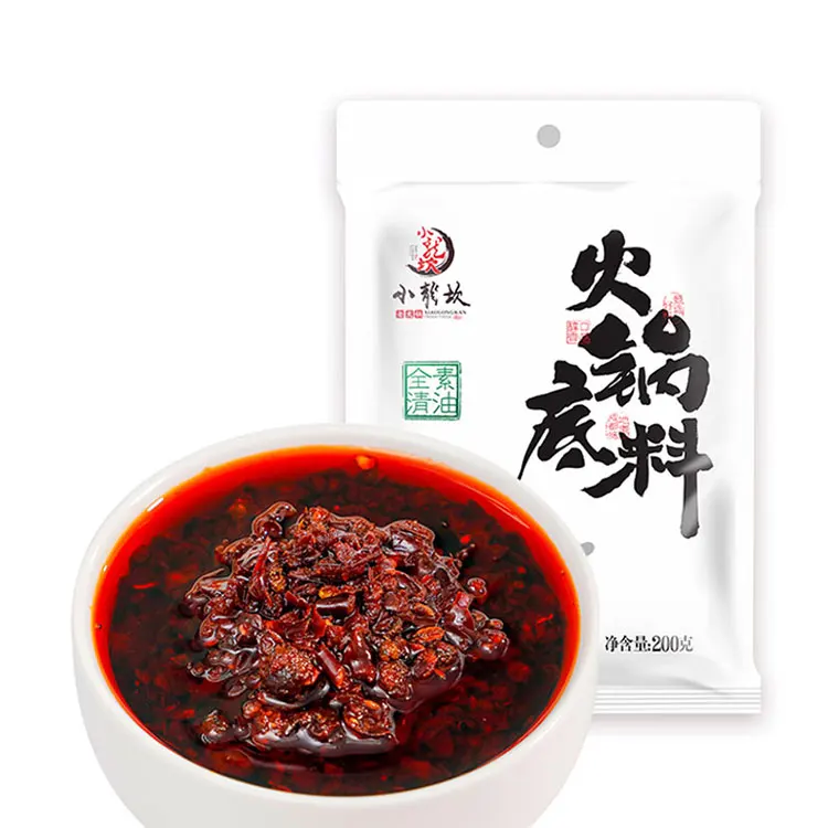 
Xiaolongkan Spicy Hot Flavor Soup Base Sichuan Food Hotpot Seasoning Condiment 