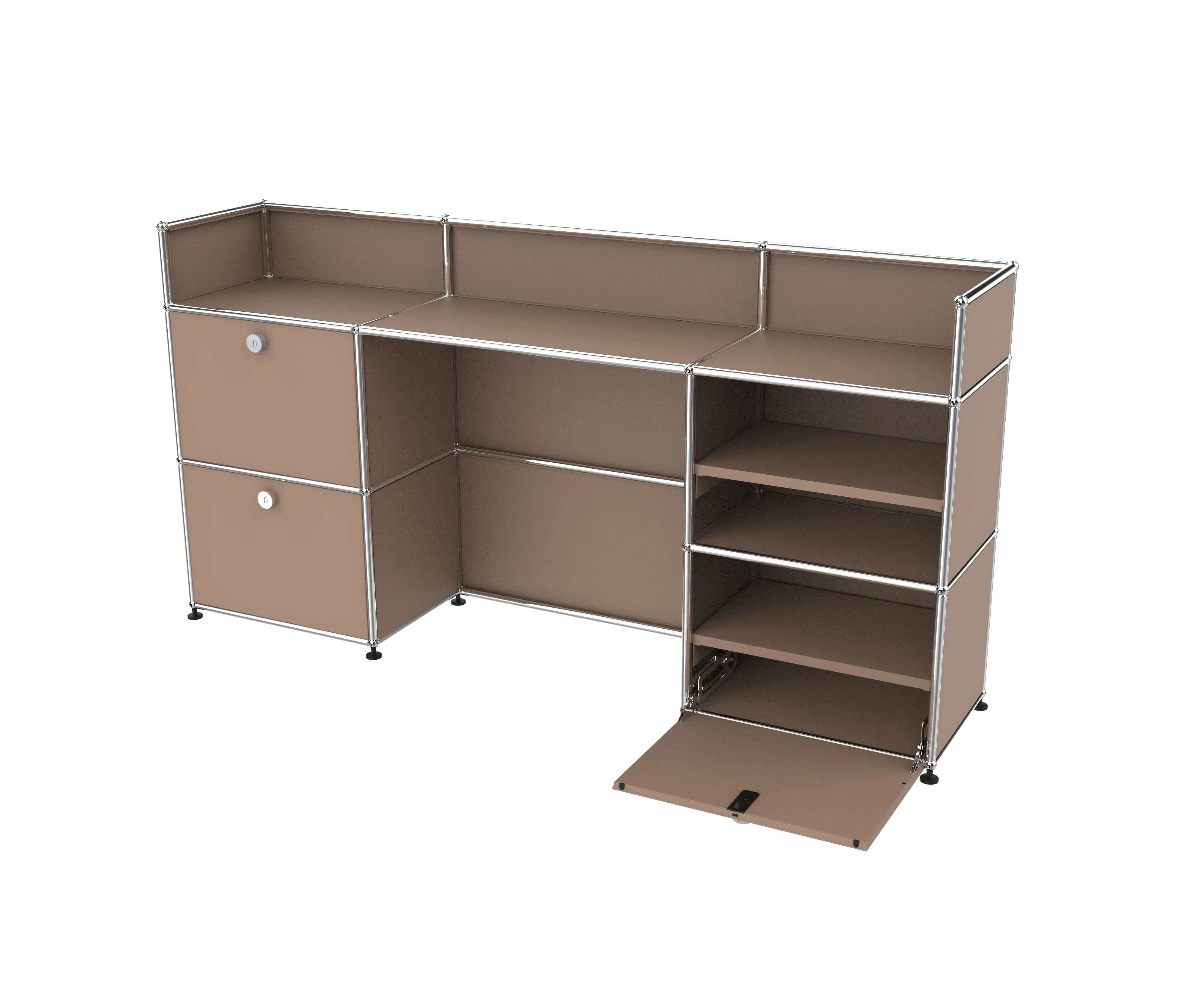 Built-Up Modern Living Room Cabinets Modular Multi-Functional Shelf Cabinet Modular Furniture Metal Lockers