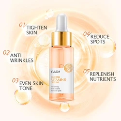 Luxury Skin Care Serum Custom Logo Hyaluronic Acid Collagen 24k Gold Serum Vitamin C Whiten OEM Serum