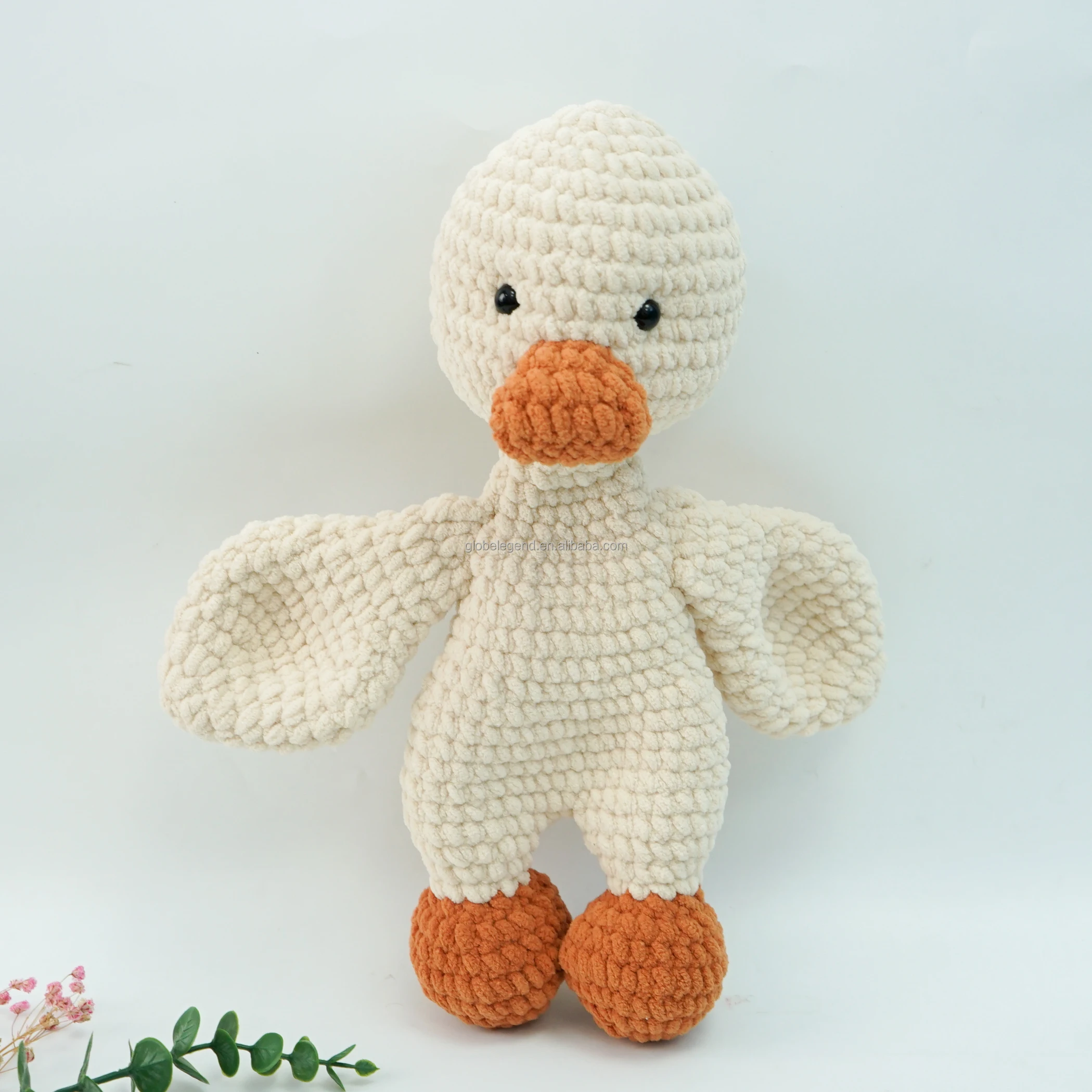 Куклы ручной работы Amigurumi животные крючком шоколад утка крючком плюшевые утки игрушки