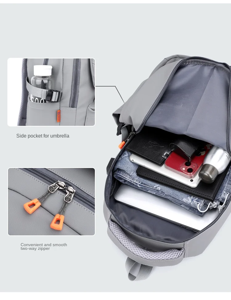 Custom Logo Oxford College Student New Designer Waterproof Cheap Fashion Cool Travel Student School Laptop Backpack For Teens