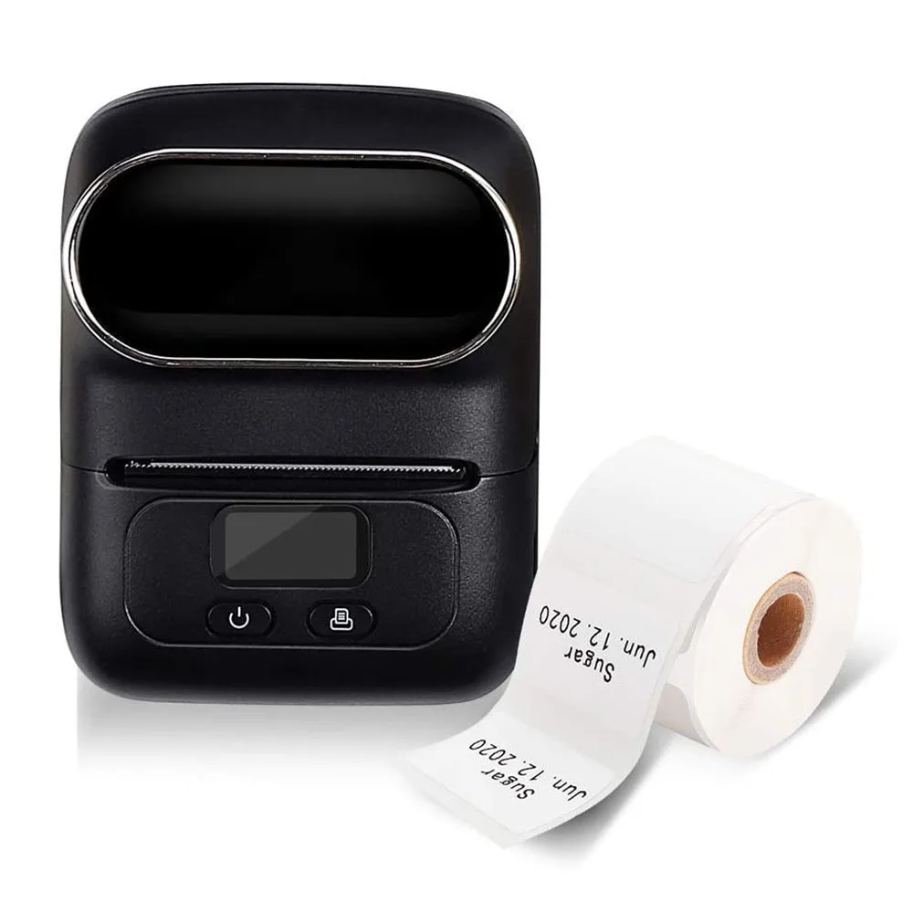 Mini Pocket Label Printer Mobile Receipt Thermal Printer For Android iOS