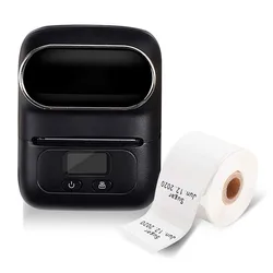 Mini Pocket Label Printer Mobile Receipt Thermal Printer For Android iOS