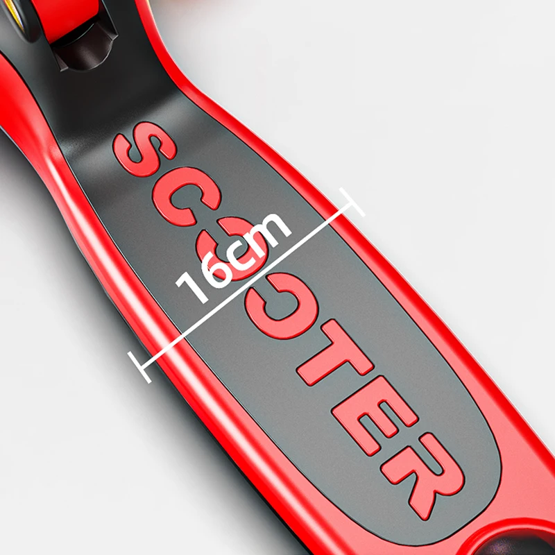 big wheel flash pu wheel kids kick scooter wholesale girl fold scooter toys children 3 wheels scooter