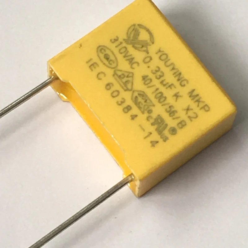 Wholesale metallized film capacitor 310Vac 10% X2 safety metalized polypropylene film capacitors