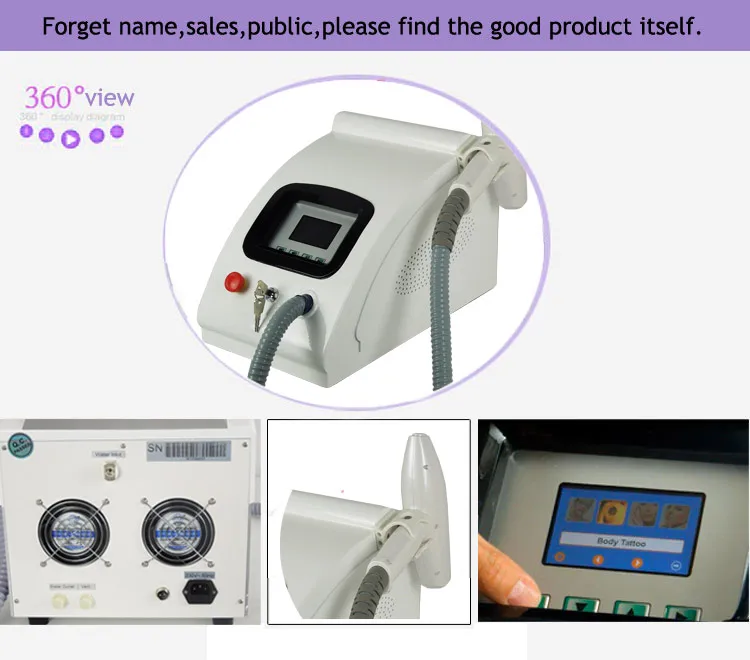 
More Effective tattoo removal laser equipment 