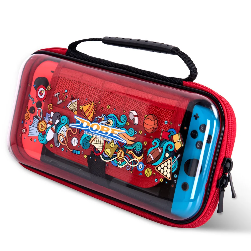 Новый красный Портативный чехол для Nintendo Switch сумка хранения Переносные Чехлы игровые аксессуары