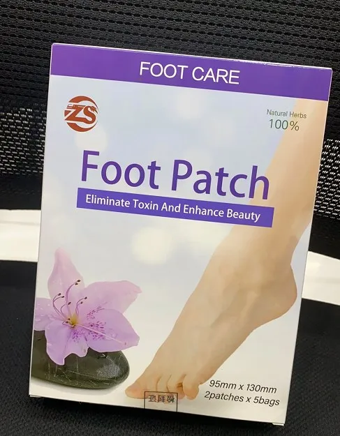 Top Selling Products 2023 Bamboo Wood Vinegar Extract Ginger Detox Relax Foot Patch for All People