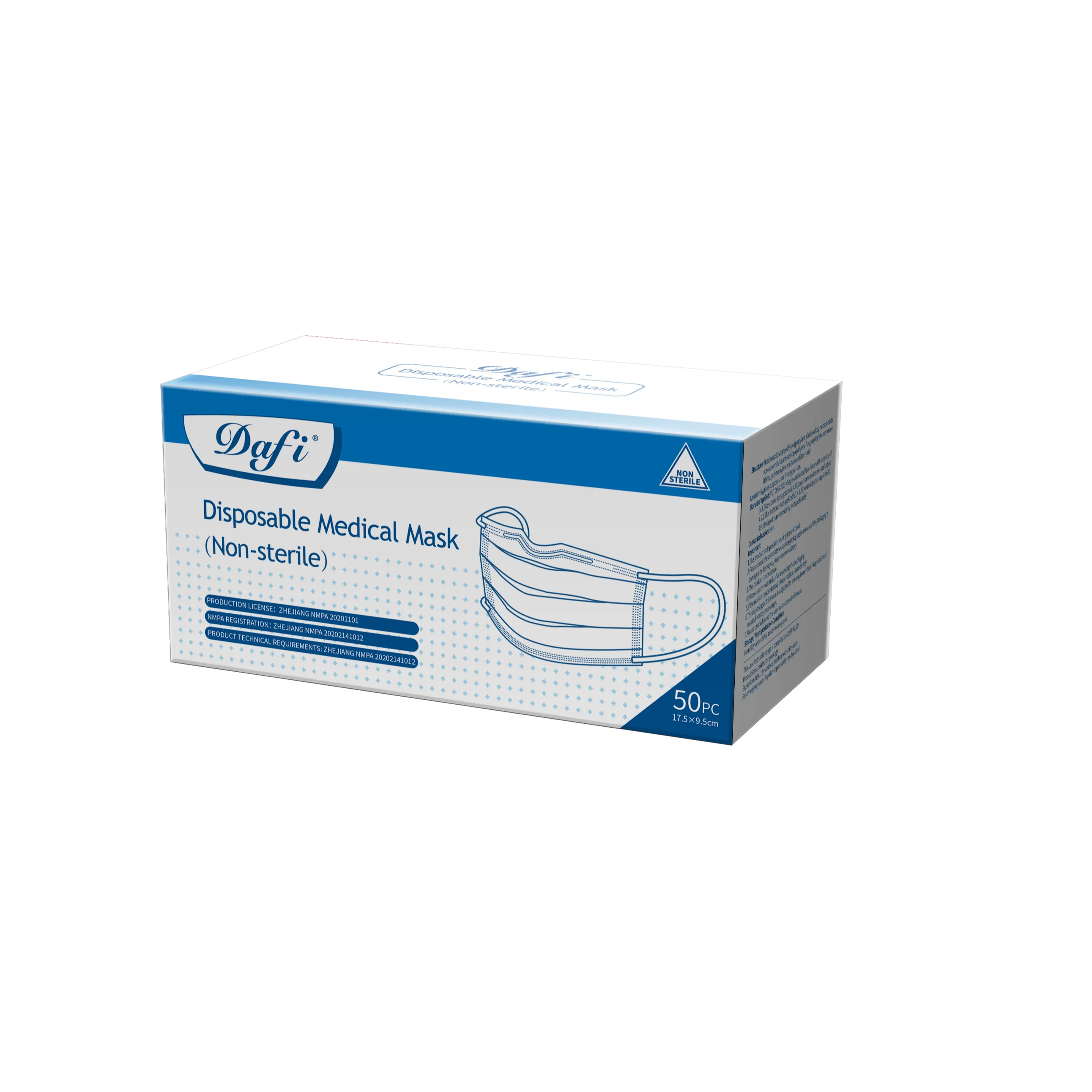 
Manufacturer 3ply Mask Disposable dust Face Mask 