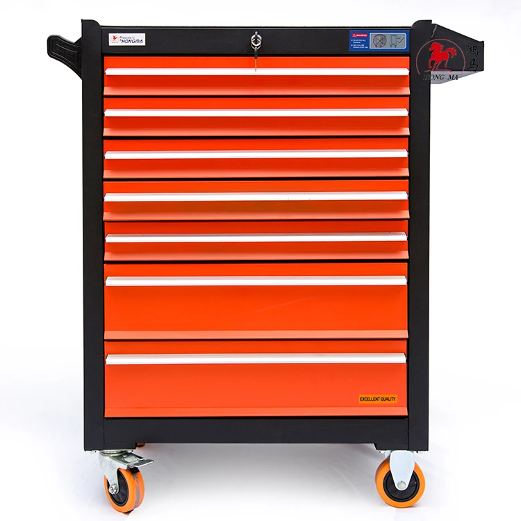 Auto repair manipulator tool cart trolley set garage cabinet