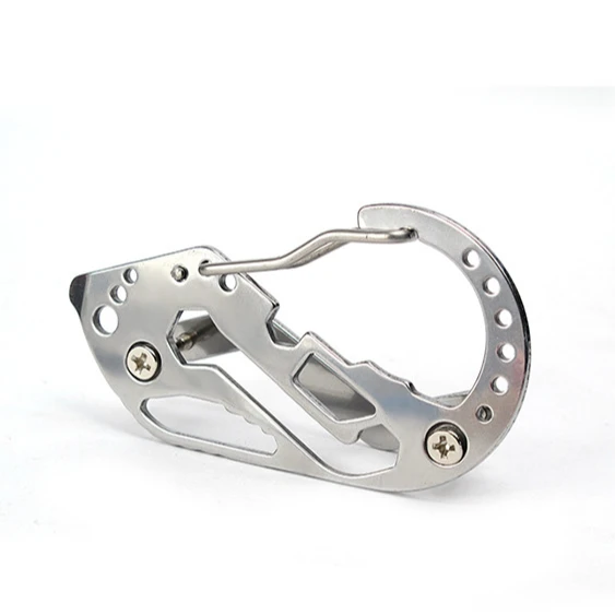 Carabiner Mini Durable Key Holder Clasp Keychain Mountaineering Tactical Survival Equipment Climbing Accessories edc gear