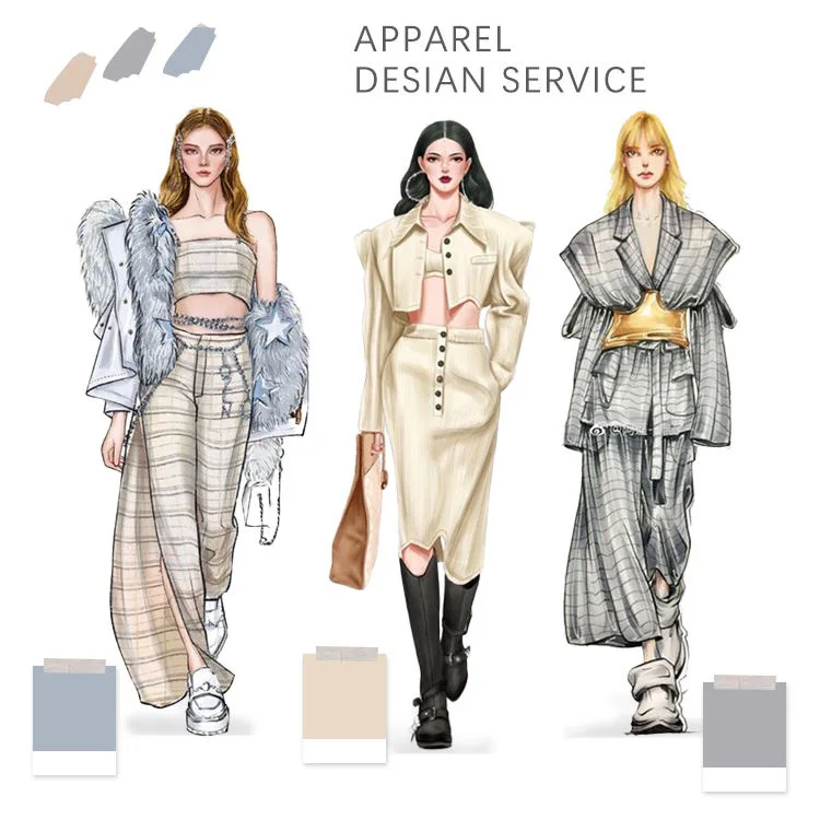 Garment Manufacturer High Quality Woman Clothing Designer Clothes Apparel Design Services For Women Clothing