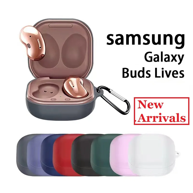 Anti-Scratch Soft Silicone Earphone Cover Case for Samsung Galaxy buds 2/live/live Pro