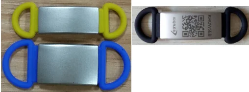 id dog tag qr code pet id tag silicone