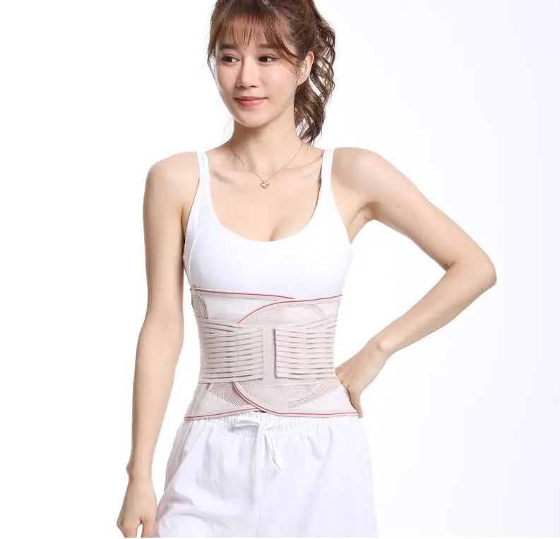 Durable Breathable Back Brace Lumbar Support Belt For Men And Women