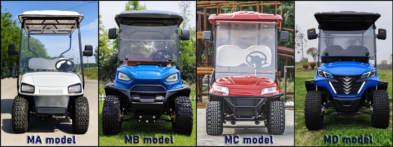 MMC 4 types of golf carts.jpg