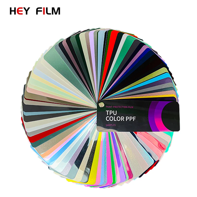 HEY FILM TPU Auratium Green Paint Protective Film High Glossy Auto-repaired Anti-scratch Car Films Ppf Color Wrap