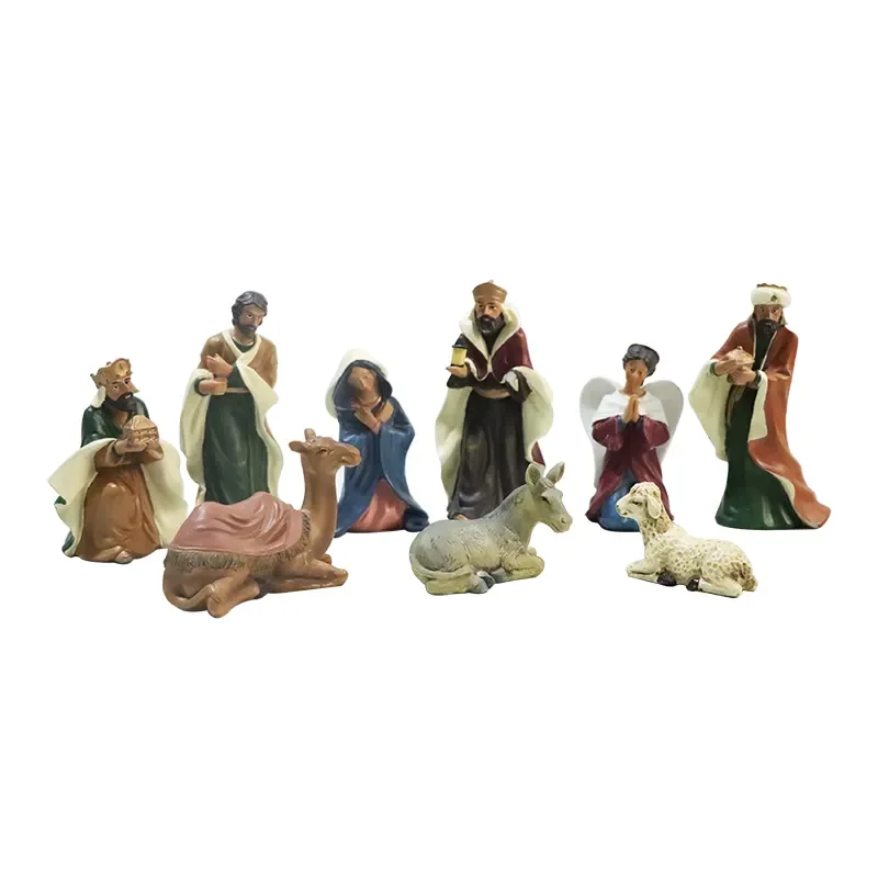 custom resin nativity set holy family true religious crafts statue home decor