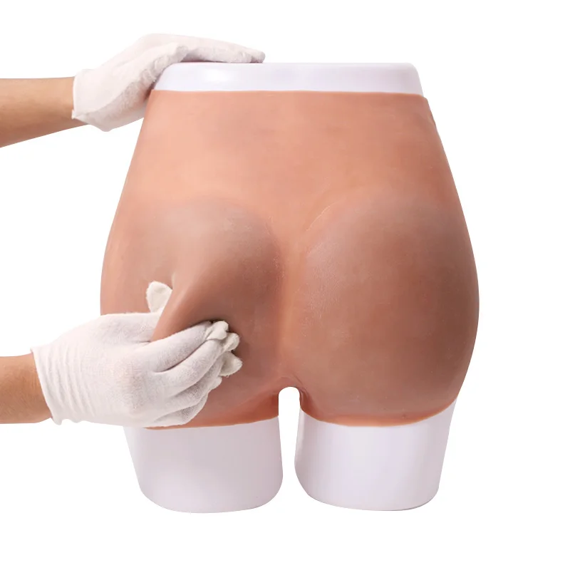 Women Plus Size shaper Silicone Big Buttocks Padding Pants Enhancicng Shaper Large Butts Lifting Natural Bum Shapewear 1.8cm