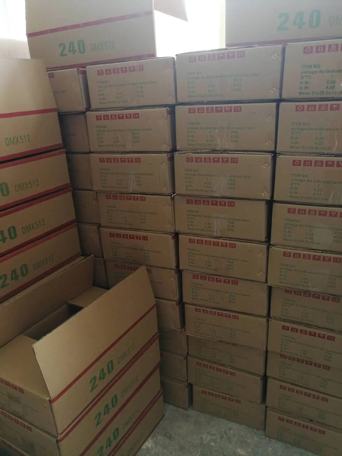 Light Controller 240 DMX Console for  Club Disco Dj Bar Stage Lighting