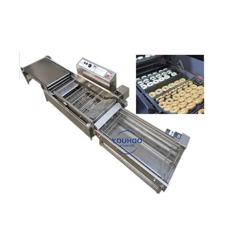 fully automatic high production yeast raised donut machine with proofing system