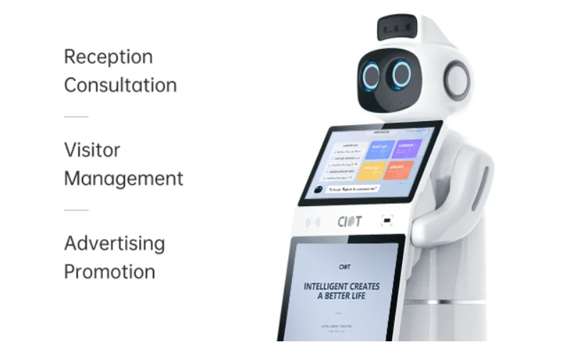 2024 Hot Sale Shopping mall welcome and reception robots service robots and IA automatic welcome robot