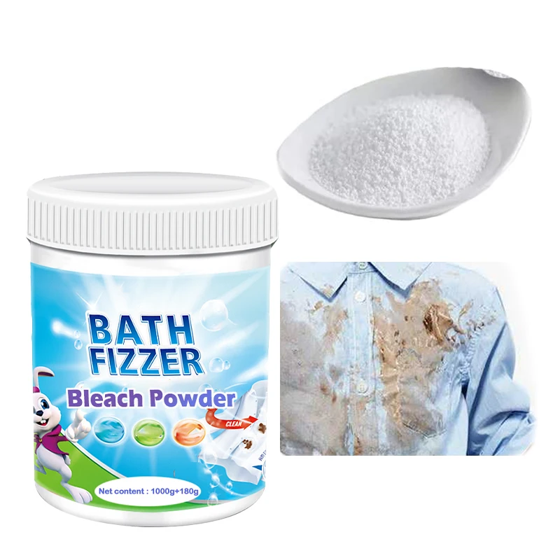New Trend Eco Friendly Color Bleaching Powder For Laundry Stains Remover Magic Liquid Oxygen Bleach Laundry Detergent