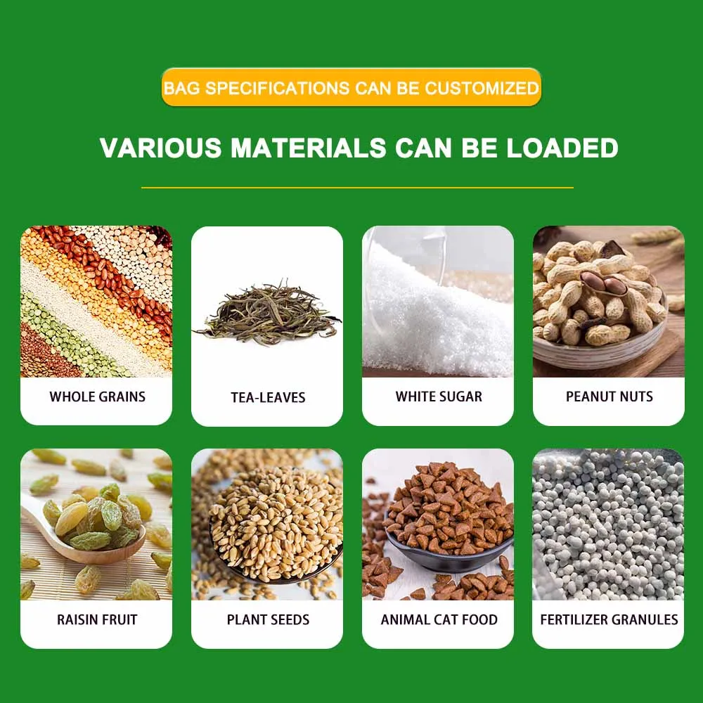 Cup measuring grain iodized salt sugar rice sachet granule packing machine