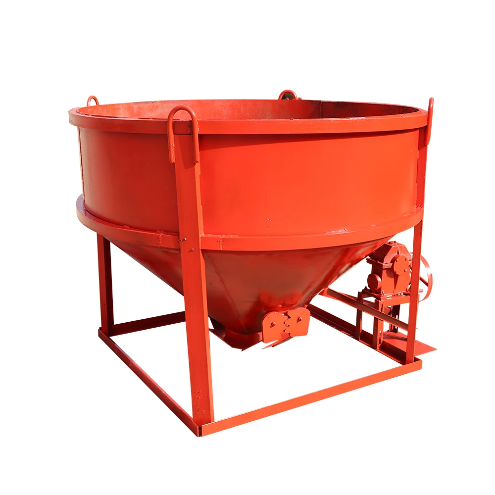 New Product Portable Concrete Hopper Tower Crane Hopper 5m3 Round Hopper For Large Construction Projects