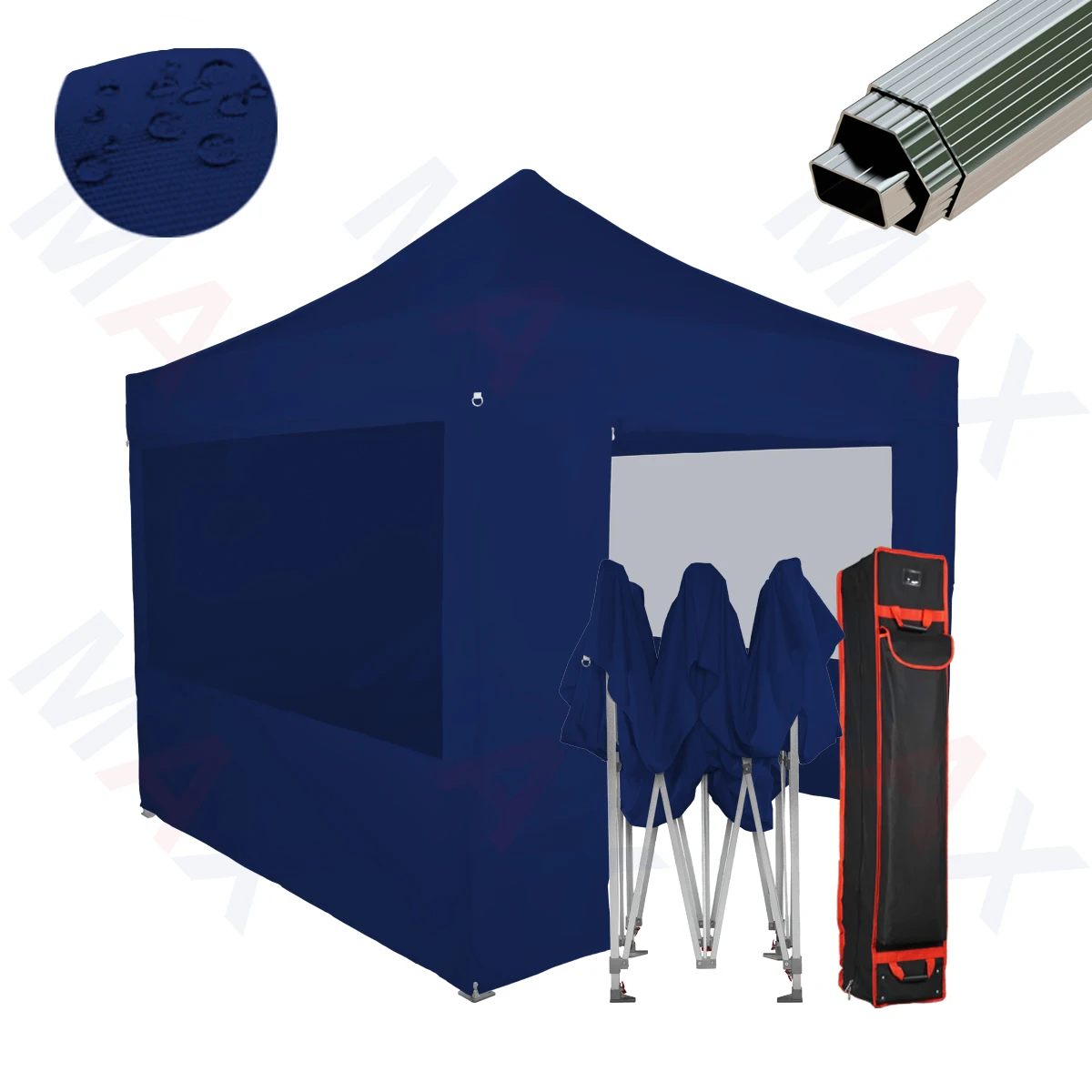 Personalized Design 3x3 3x4.5 3x6 Aluminum Alloy Mega Pop-Up Trade Show Canopy Tent Sidewalls Marquee Event Equipment