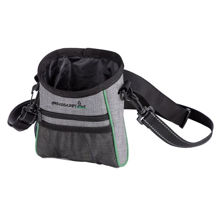 hands-free puppy training pouch adjustable waistband dog treat pouch
