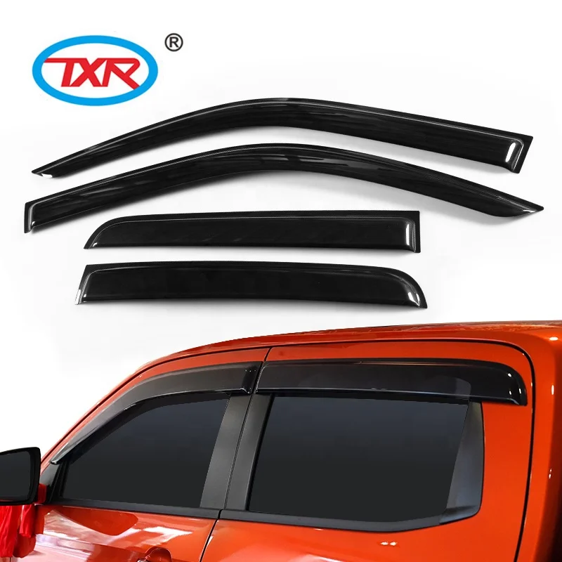High Quality PICKUP Truck Series  Rain Guard Deflectors Sun visor for HILUX for VIGO  for  BT-50  for NAVARA for TRITON