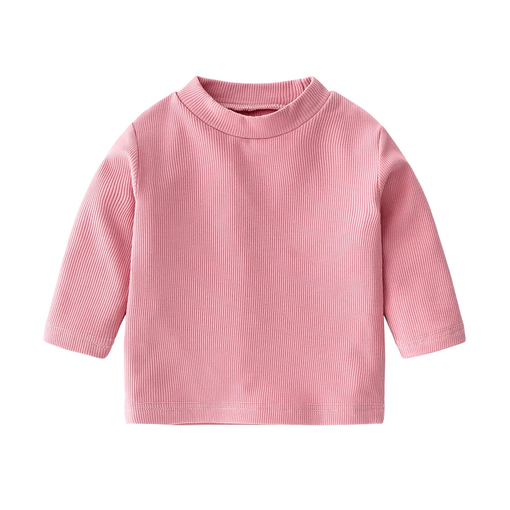 Оптовая продажа, новинка весны 2020, стильный Повседневный пуловер, детская одежда, детская одежда, футболка с длинным рукавом для маленьких девочек