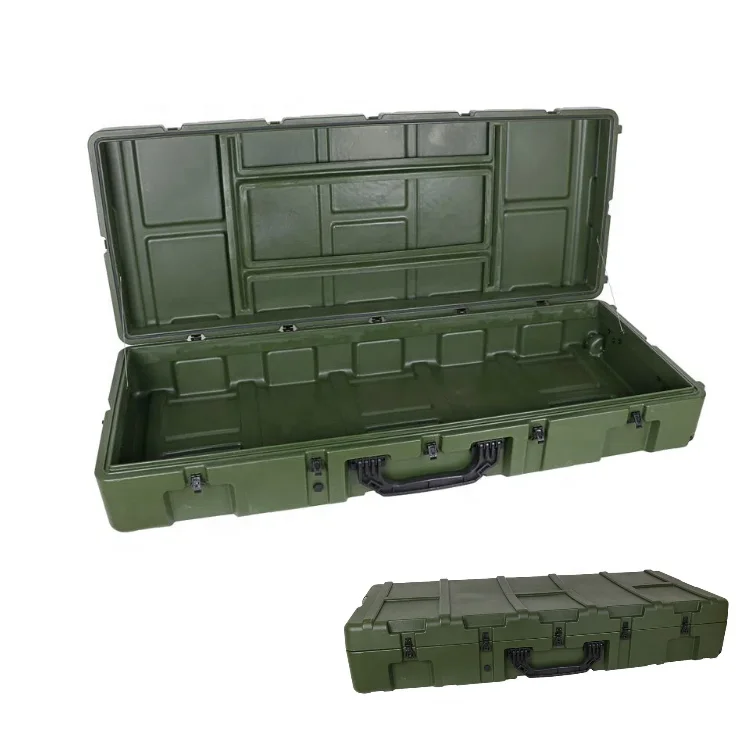 Long case PE Plastic Sealed waterproof dustproof Hard Rotomolded Case for Fishing Rod