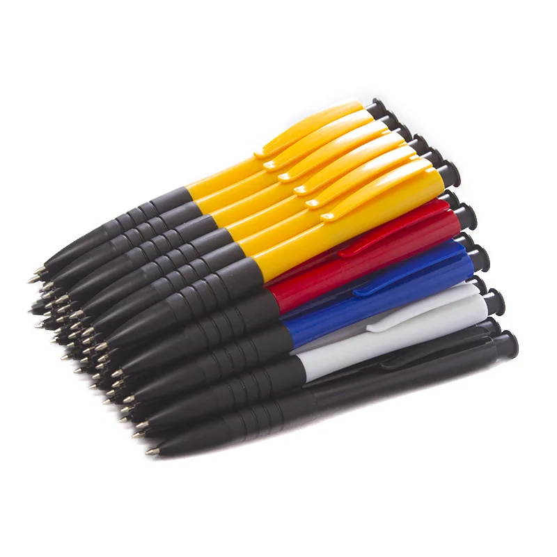 105 ballpoint pen advertising pen custom logo cheap wholesale quick drying oil blue plastic office pen