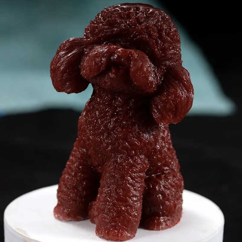 Three-Dimensional  Aromatherapy 3d  Cute Animal Shaped Baking Cake Silicone Soap Teddy Bears Dog Candle Mold