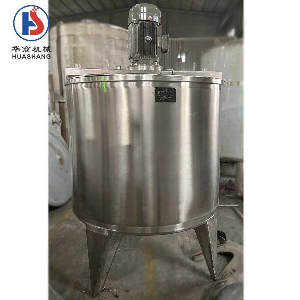 High technology Juice drink mixer emulsifying tank square Stainless steel high shear emulsifier mixing emulsification tank