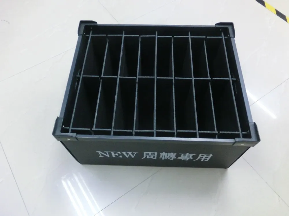 ESD Anti-Static Corrugated Plastic Box For Hard Drive Server Packaging