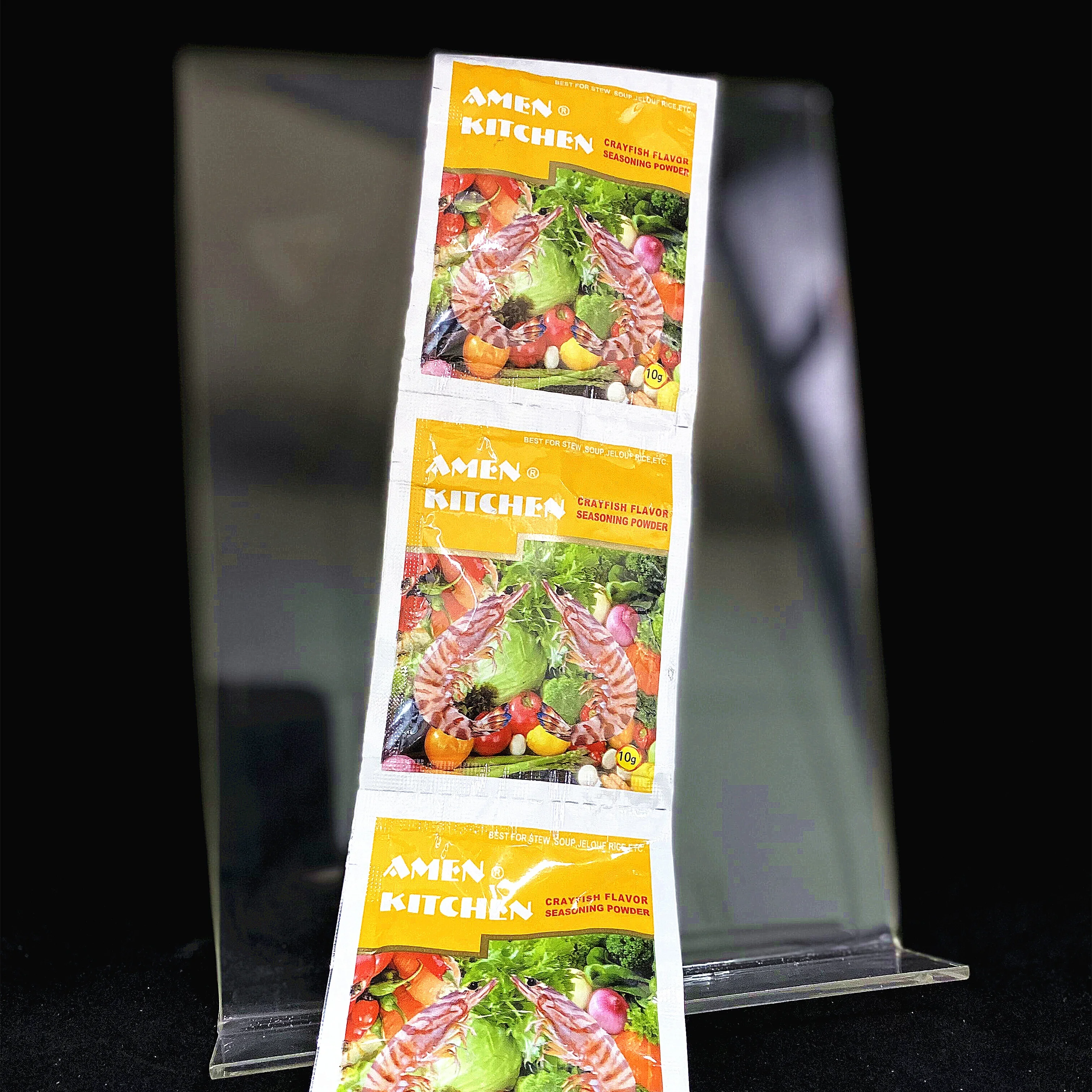 Seasoning Powder Delicious 4g 10g 12g Shrimp beef chicken lamb garlic fish Flavor Seasoning Cube Powder