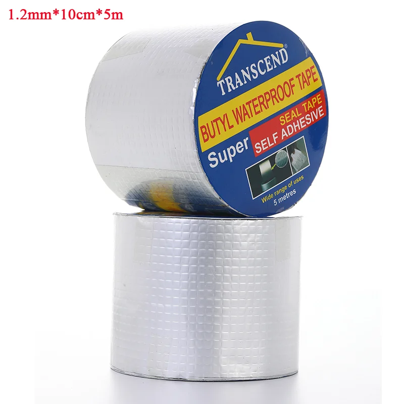 Высокое качество алюминиевой фольги герметичная лента Водонепроницаемая бутиловая лента для ремонта утечки крыши