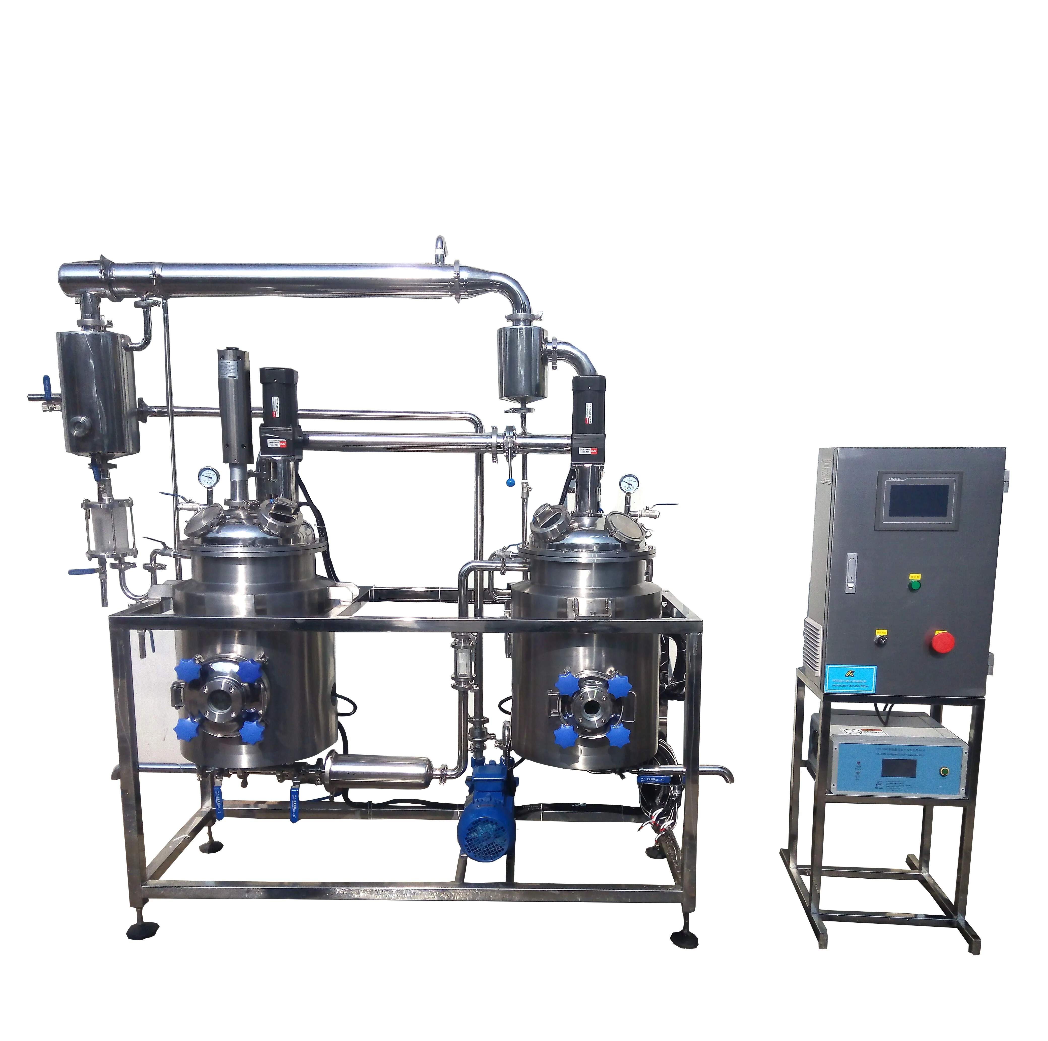 Ruiyuan Hot Reflux Ultrasonic C/b/d Oil Extractor And Concentrator Unit (thermal Reflux) ultrasonic extraction of botanicals