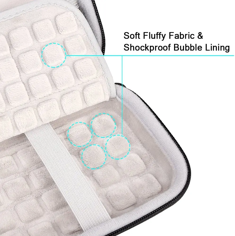 External hard drive case hard drives case 2.5 Inch HDD EVA Shockproof Travel Bag