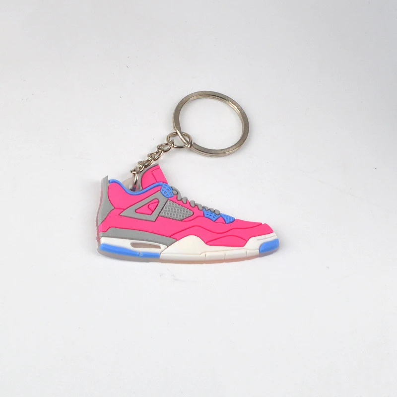 Оптовая продажа изготовление на заказ брелок из мягкого ПВХ 2D jordan shoe