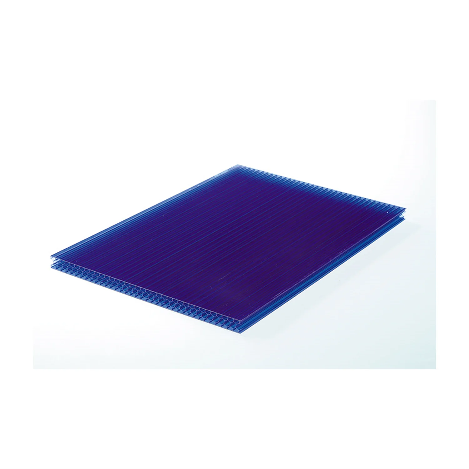 Four Wall Honeycomb-Structure 6mm rain protection hollow polycarbonate sheet in window and door