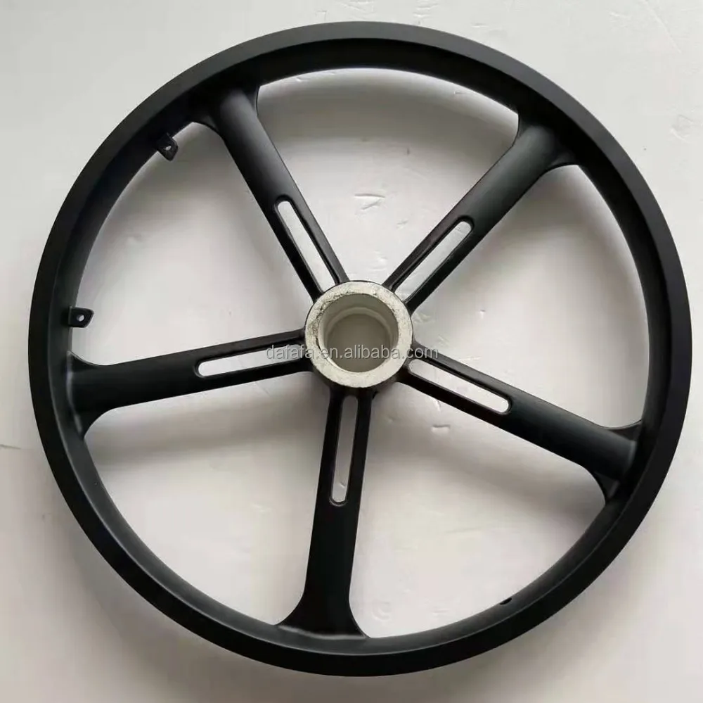 24 Inch Bike Rims Bicycle Wheels Bike Wheel 5 Spoke Wheels Magnesium Alloy Standard QR Front Powder Coated Rims For City Bike