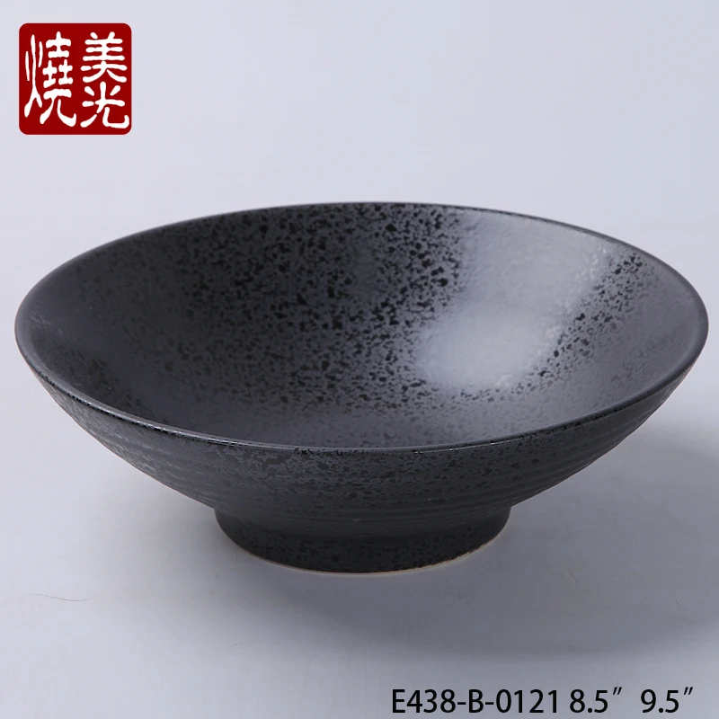 Japanese restaurant ceramic c stoneware ramen noodle bowl for horeca