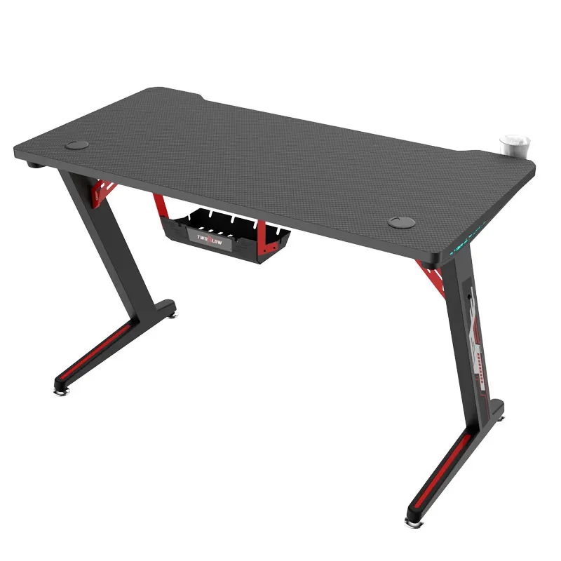 Gaming Table With Led Lights Pc Laptop Study Work Computer Gaming Desk